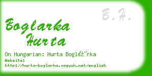 boglarka hurta business card